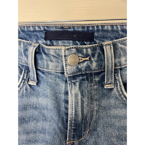 Joe’s Jeans The Lara Mid Rise Cigarette Straight Leg Ankle in Amsterdam Blue 25 - Picture 5 of 14